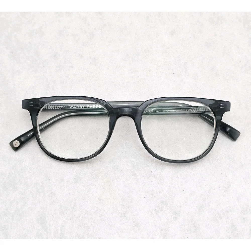 WARBY PARKER Keene 370 Beach Glass Unisex Round Eyeglasses 48-19-140